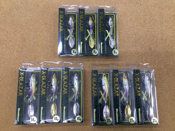 【寝屋川店】（新製品入荷情報☆第２弾☆）　メガバス　エクスブレーザー７ｇ／１４ｇ／２１ｇ　キリンジ１２０、一誠　スパテラ４インチ／５インチ　沈み蟲３．２インチ、内外出版社　ルアーマガジン２０２５年１２月号　入荷致しました！サムネイル