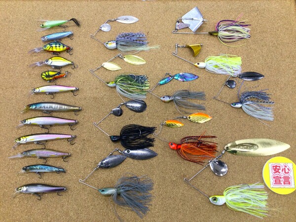 【寝屋川店】（本日の買取情報☆第２弾☆）　各種ルアー＆ワーム　買取入荷致しました！サムネイル