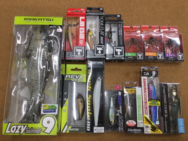 【最新釣具買取情報☆第３弾☆】「人気メーカーのパッケージ未開封ルアーを多数！」買取り入荷致しました。（つりどうぐ一休　葛の葉店）サムネイル