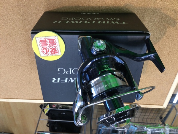 狭山店　本日の釣具買取商品　第２弾！「シマノ　２１ツインパワーＳＷ　１４０００ＰＧ（美品）が、買取入荷しました！」（狭山店）サムネイル