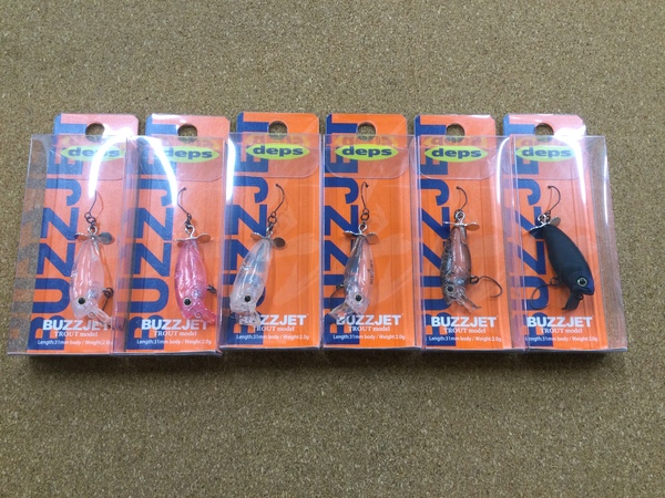 【新製品入荷情報】「ｄｅｐｓ ○バズジェットＴＭ（新製品）一誠 ○ＧＣザリメタル（再入荷） ＃６ｇ、９ｇ、１２ｇ」が入荷いたしました！（葛の葉店）サムネイル