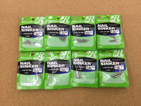 滋賀守山店　新製品入荷情報　　リューギ　  ネイルシンカーTG・ノリーズ　  タクジグ3/8oz#3/0　入荷いたしました！サムネイル