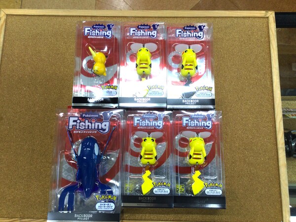 【寝屋川店】（新製品入荷情報☆第２弾☆）　デュオ　ポケモンフィッシング　カイオーガ　コダック　ピカチュウ　入荷致しました！サムネイル