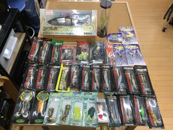 【最新釣具買取情報☆第８弾☆】「大人気メーカールアーを多数！」買取り入荷致しました。（つりどうぐ一休　葛の葉店）サムネイル