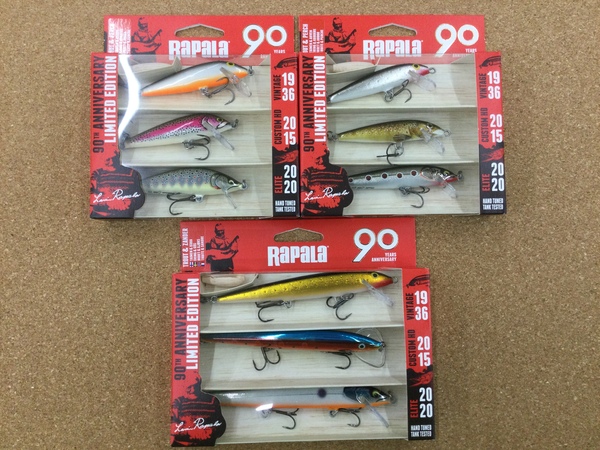 滋賀守山店　新製品入荷情報　ラパラ  90thアニバーサリーリミテッドエディション　・DT-12　・エバーグリーン  ナム・ブルーコ50　入荷いたしました！サムネイル