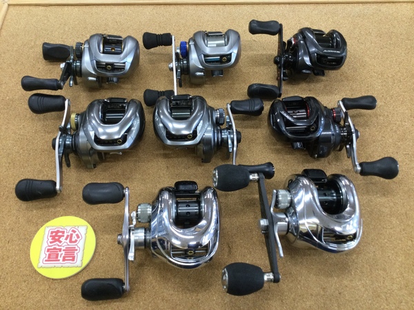 【本日の買取情報】　シマノ　０６アンタレスＤＣ　０６アンタレスＤＣ７　１５メタニウムＤＣ　１５メタニウムＤＣＸＧ　１６スコーピオン７１ＸＧ　１２アルデバランＢＦＳＸＧ　０９アルデバランＭｇ　０９アルデバランＭｇ７　買取入荷致しました！（寝屋川店）サムネイル