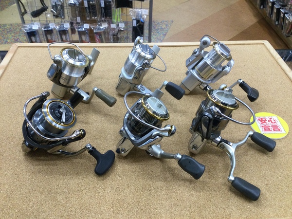 【本日の買取情報☆第２弾☆】　ダイワ　２１ルビアスエアリティＬＴ３０００Ｓ－ＣＸＨ　カルディア２００５　カルディア２００５Ｗ　ＴＤ－Ｘ２５００ｉＡ　トーナメントＸ２５００ｉＴ　エンブレムＸ１５００ｉＡ　買取入荷致しました！（寝屋川店）サムネイル