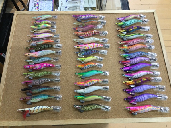 【最新釣具買取情報☆第３弾☆】「人気メーカーのエギを多数！」買取り入荷致しました。（つりどうぐ一休　葛の葉店）サムネイル