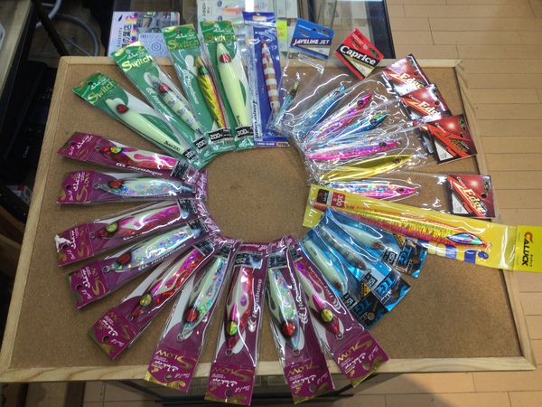 【最新釣具買取情報☆第２弾☆】「人気メーカーのメタルジグを多数！」買取り入荷致しました。（つりどうぐ一休　葛の葉店）サムネイル