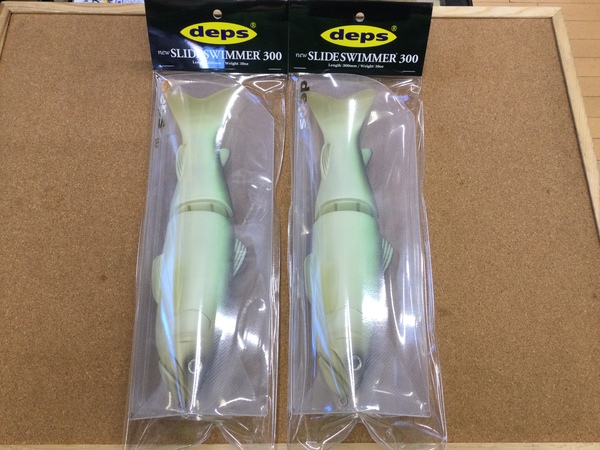 【新製品入荷情報】「デプス　ＮＥＷスライドスイマー３００（新製品）、イヴォークバイブ（未入荷色）、ザップ　マグナムブレディ」が入荷いたしました！（葛の葉店）サムネイル