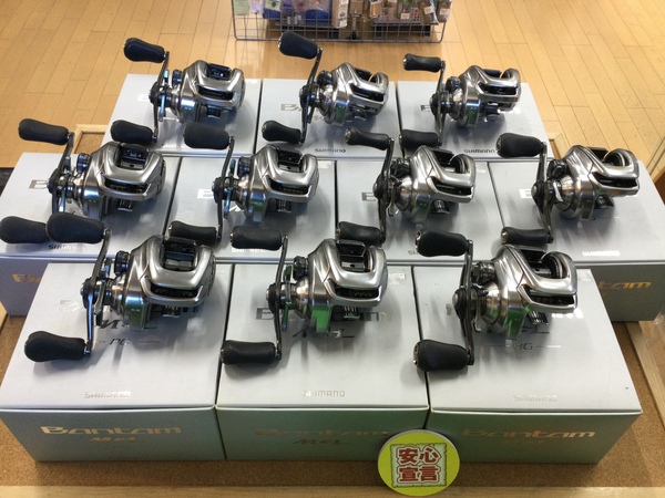 【最新釣具買取情報☆第２弾☆】「シマノ　１８バンタムＭＧＬ　ＰＧ、１８バンタムＭＧＬ、１８バンタムＭＧＬ　ＨＧ」買取り入荷致しました。（つりどうぐ一休　葛の葉店）サムネイル