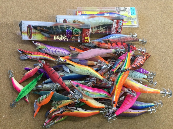 【最新釣具買取情報☆第３弾☆】「人気メーカーのエギ多数！」買取り入荷致しました。（つりどうぐ一休　葛の葉店）サムネイル