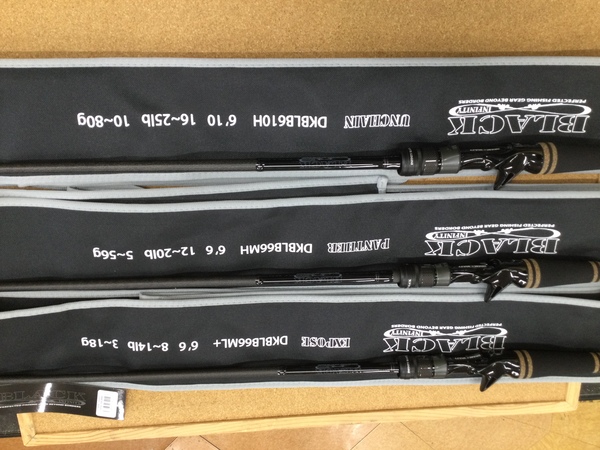 【新製品入荷情報☆第２弾☆】　ドランクレイジー　インフィニティブラック ＤＫＢＬＢ６６ＭＬ＋　エクスポーズ ＤＫＢＬＢ６６ＭＨ　パンサー ＤＫＢＬＢ６１０Ｈ　アンチェイン ＤＫＢＬＳ６１０ＭＬ　カトラス ＤＫＢＬＳ６４０ＵＬ＋　フリッカー　新入荷いたしました！！　（寝屋川店）サムネイル