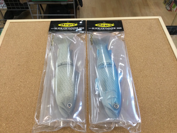 狭山店【新製品入荷情報】「ｄｅｐｓ　〇ＮＥＷスライドスイマー３００（新製品）〇サカマタシャッド４．５インチ（新色）＆ジークラック　ステルス８バマストスペシャル（再入荷）などが、入荷しました！」（狭山店）サムネイル
