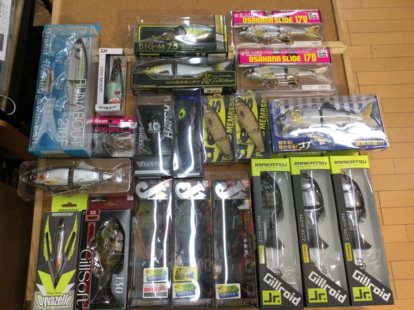 【最新釣具買取情報】「人気メーカーのルアー多数！」買取り入荷致しました。（つりどうぐ一休　葛の葉店）サムネイル