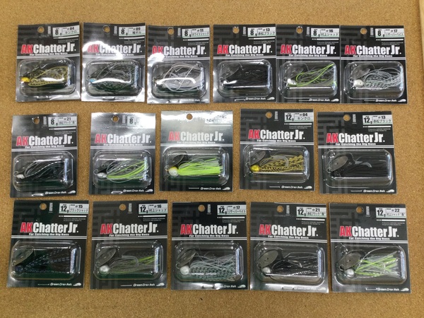 【新製品入荷情報☆第３弾☆】　一誠　ＡＫチャターＪｒ．８ｇ／１２ｇ　沈み蟲２．２インチ／２．６インチ／３．２インチ、ロブルアー　バベルエース０．７ｇ／１．１ｇ　入荷いたしました！！　（寝屋川店）サムネイル
