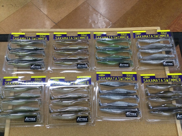 【新製品入荷情報】　デプス サカマタスイマー５.３インチ、ハヤブサ ジャックアイマキマキ３０ｇ／４０ｇ／６０ｇ　入荷いたしました！！　（寝屋川店）サムネイル