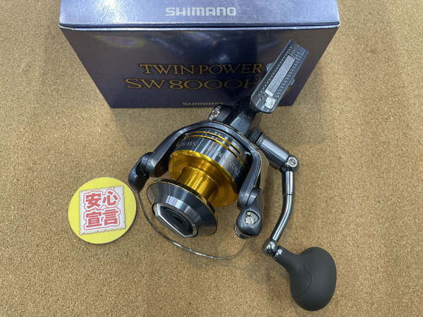 【☆買取入荷情報☆りんくうシークル店】「シマノ 09ツインパワーSW 8000HG」買取入荷致しました！サムネイル