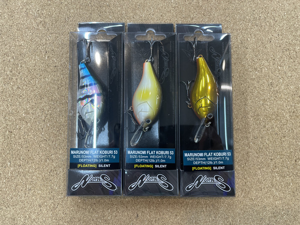 【☆製品入荷情報☆りんくうシークル店】「ノリーズ マルノミフラット コブリ 53 など…」入荷致しました！サムネイル