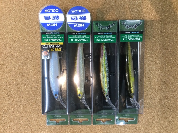 狭山店【製品入荷情報】「ノリーズ　タダマキ　１１２（新色＆再入荷）が、入荷しました！」（狭山店）サムネイル