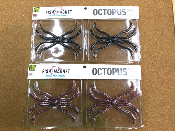 狭山店【新製品入荷情報】第２弾！「フィッシュマグネット　オクトパス（新製品・２色入荷）＆ヘドン　ダイイングフラッター（２色入荷）などが、入荷しました！」（狭山店）サムネイル
