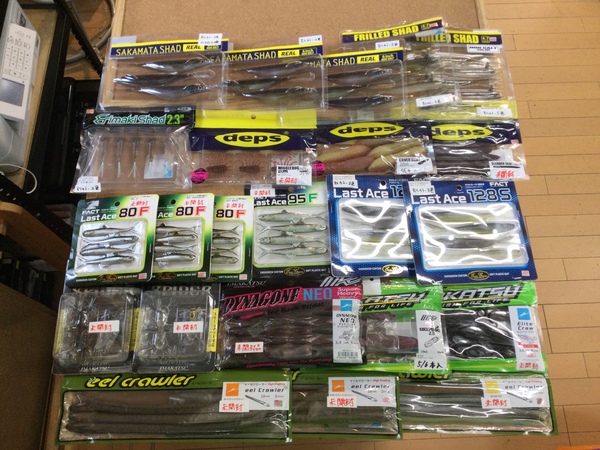 【最新釣具買取情報】「人気メーカーのワーム多数！」買取り入荷致しました。（つりどうぐ一休　葛の葉店）サムネイル