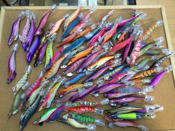 【最新釣具買取情報☆第４弾☆】「人気メーカーのエギ多数！」買取り入荷致しました。（つりどうぐ一休　葛の葉店）サムネイル