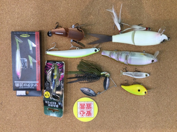 狭山店　本日の釣具買取商品　第４弾！「各種ルアーが、買取入荷しました！」（狭山店）サムネイル