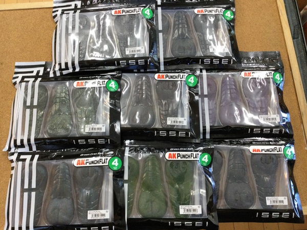 【新製品入荷情報☆第２弾☆】「一誠 　ＡＫパンチフラット４インチ（新製品）、つり人社　妄想はもういらない食性から紐解くリアル・バスフィッシング（再入荷）」が入荷いたしました！（葛の葉店）サムネイル