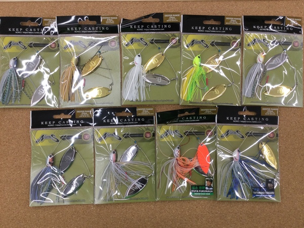 滋賀守山店　新製品入荷情報　・ノリーズ　ディーパーレンジ、がまかつ　ホリゾンジグフックHD、海太郎×リトルジャック　ネコメタルまんまいわし　入荷いたしました！サムネイル