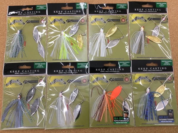 滋賀守山店　新製品入荷情報　ノリーズ  ディーパーレンジ1/4oz、3/8oz　入荷いたしました！サムネイル