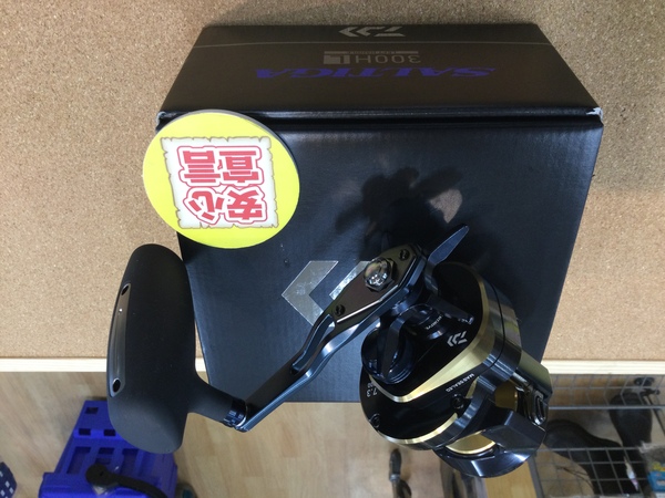 狭山店　本日の釣具買取商品　第４弾！「ダイワ　２５ソルティガ　３００ＨＬ（極上ウルトラ超美品）が、買取入荷しました！」（狭山店）サムネイル