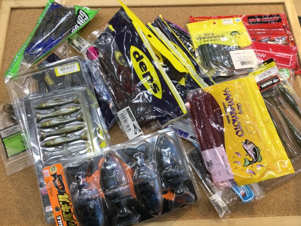 【最新釣具買取情報☆第３弾☆】「人気メーカーのワーム！」買取り入荷致しました。（つりどうぐ一休　葛の葉店）サムネイル