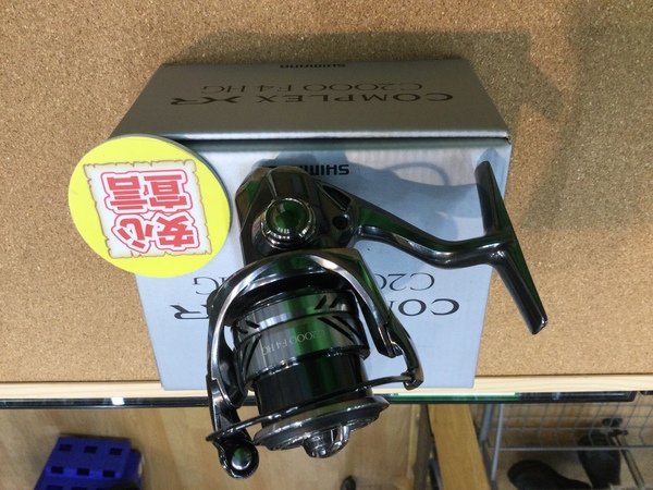 狭山店　本日の釣具買取商品　第４弾！「シマノ　２１コンプレックスＸＲ　Ｃ２０００Ｆ４ＨＧが、買取入荷しました！」（狭山店）サムネイル