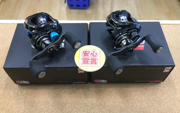 狭山店　本日の釣具買取商品　第３弾！「アブガルシア　〇ＲＥＶＯ　ＳＬＣ　ＩＢ７ｰＬ（左）○ＲＥＶＯ　ＳＬＣ　ＩＢ８ｰＬ（左）などが、買取入荷しました！」（狭山店）サムネイル