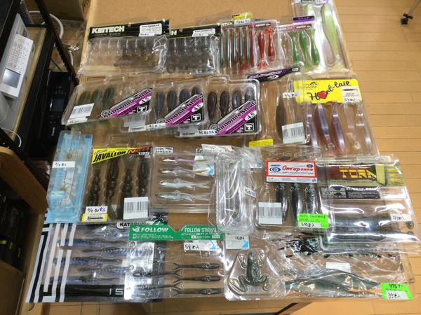 【最新釣具買取情報】「人気メーカーワームを多数！」買取り入荷致しました。（つりどうぐ一休　葛の葉店）サムネイル