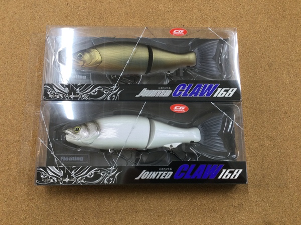 【新製品入荷情報☆第３弾☆】「ガンクラフト ○ジョインテッドクロー１６８Ｆ（新色）」が入荷いたしました！（葛の葉店）サムネイル