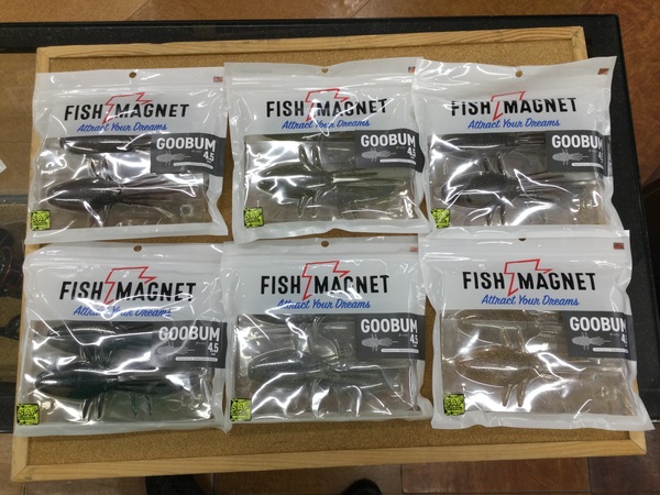 【新製品入荷情報】　フィッシュマグネット　グーバン４．５インチ、ハイドアップ　コイケミニ、サンライン　シューター・マシンガンキャスト、フィッシュリーグ　エギマックススタンプ　入荷いたしました！！　（寝屋川店）サムネイル
