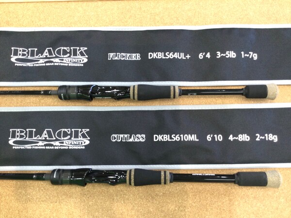 狭山店【製品入荷情報】「ドランクレイジー　インフィニティ・ブラック　〇ＤＫＢＬＳ６４ＵＬ＋　フリッカー（再入荷）○ＤＫＢＬＳ６１０ＭＬ　カトラス（再入荷）などが、入荷しました！」（狭山店）サムネイル