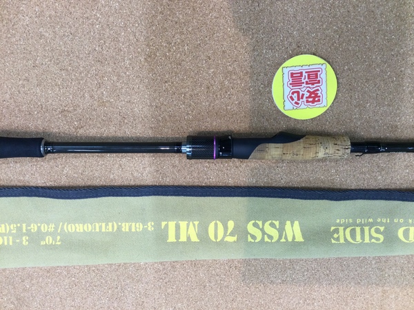 狭山店　本日の釣具買取商品！「レジットデザイン　ワイルドサイド ＷＳＳ７０ＭＬが、買取入荷しました！」（狭山店）サムネイル
