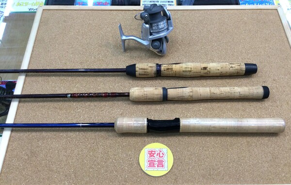 狭山店　本日の釣具買取商品　第５弾！「シマノ　９８アペルト２０００＆リョービ　レグノプラス　２６６０ＭＬ＆アブガルシア　バイタルスティック　ＶＳＳｰ６０２ＭＬ＆シマノ　０２バスワン　２６０１ｰ２などが、買取入荷しました！」（狭山店）サムネイル
