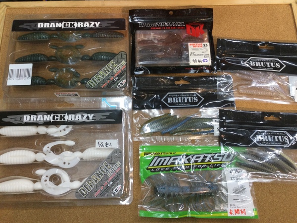 【最新釣具買取情報☆第２弾☆】「人気メーカーのワーム！」買取り入荷致しました。（つりどうぐ一休　葛の葉店）サムネイル