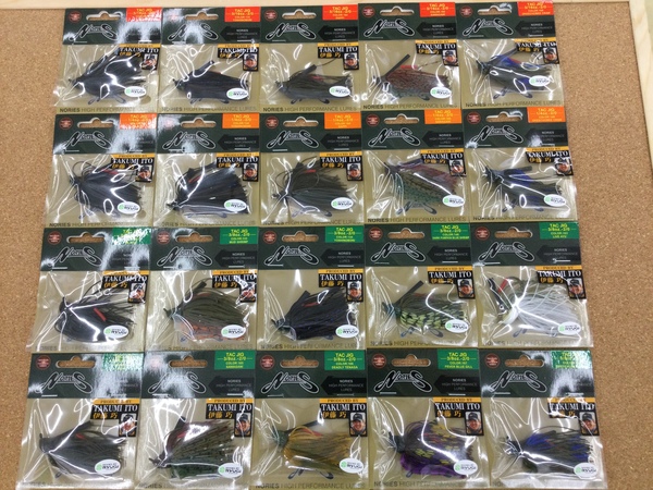 滋賀守山店　新製品入荷情報　ノリーズ  タクジグ3/16oz-#2/0・1/4oz-#2/0・3/8oz-#2/0　リューギ  Rヴァンガードマイクロ　内外出版社  ルアーマガジン2026年7月号　入荷いたしました！サムネイル