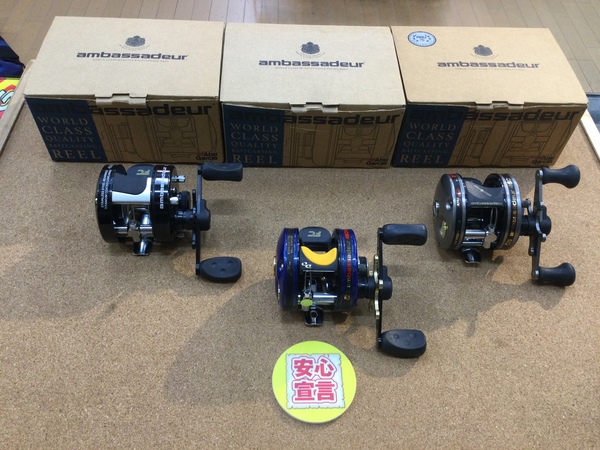 【最新釣具買取情報☆第４弾☆】「アブガルシア　アンバサダーＵＣ４６０１Ｃ Ｄｕａｌ２Ｄｅａｌ２、アンバサダー４６０１Ｃ ＤＤＬ ＩＭＡＥ、アンバサダー４６０１Ｃガンナー」買取り入荷致しました。（つりどうぐ一休　葛の葉店）サムネイル