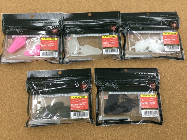滋賀守山店　新製品入荷情報　ノリーズ  ・タイニーフロッグ　・タイニーフロッグポッパー　入荷いたしました！サムネイル