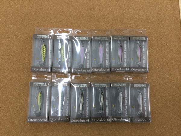 滋賀守山店　新製品入荷情報　ニシネルアーワークス　オトナビー48、一誠　スパテラ10リアルライブリーマテリアル、ヌケガケスッテ、マドネス　バクリースピンＴＧ12、ＤＵＯ　テトラワークス　バチコンエントリーセット　入荷いたしました！サムネイル