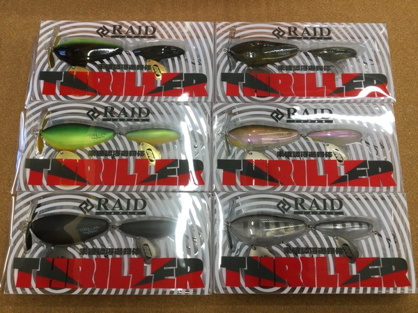 【新製品入荷情報☆第３弾☆】「レイドジャパン スリラー（新製品）カットスウィング３.０（新製品）スライスフィッシュ２.８（未入荷色）」が入荷いたしました！（葛の葉店）サムネイル