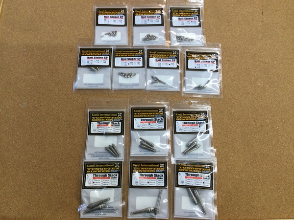 【新製品入荷情報】「カンジインターナショナル ネイルシンカーＣＰ スルスタシンカー」が入荷いたしました！（葛の葉店）サムネイル