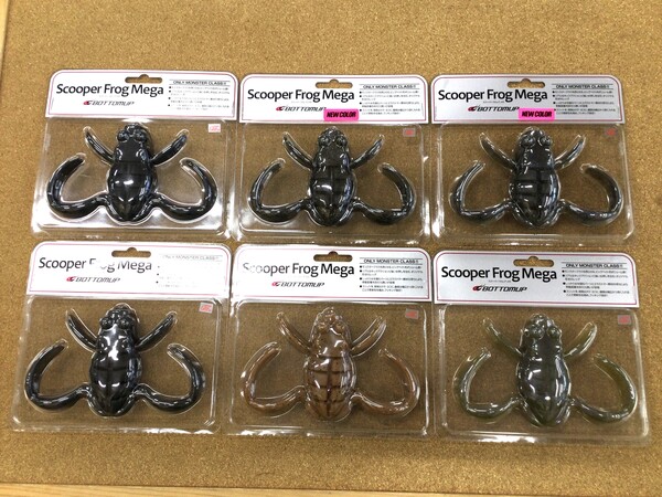 【新製品入荷情報】　ボトムアップ　スクーパーフロッグメガ　スナックジグ１８ｇ　入荷いたしました！！　（寝屋川店）サムネイル