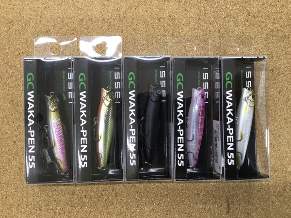 【新製品入荷情報】　一誠　Ｇ．Ｃ．ワカペン５５　入荷いたしました！！　（寝屋川店）サムネイル